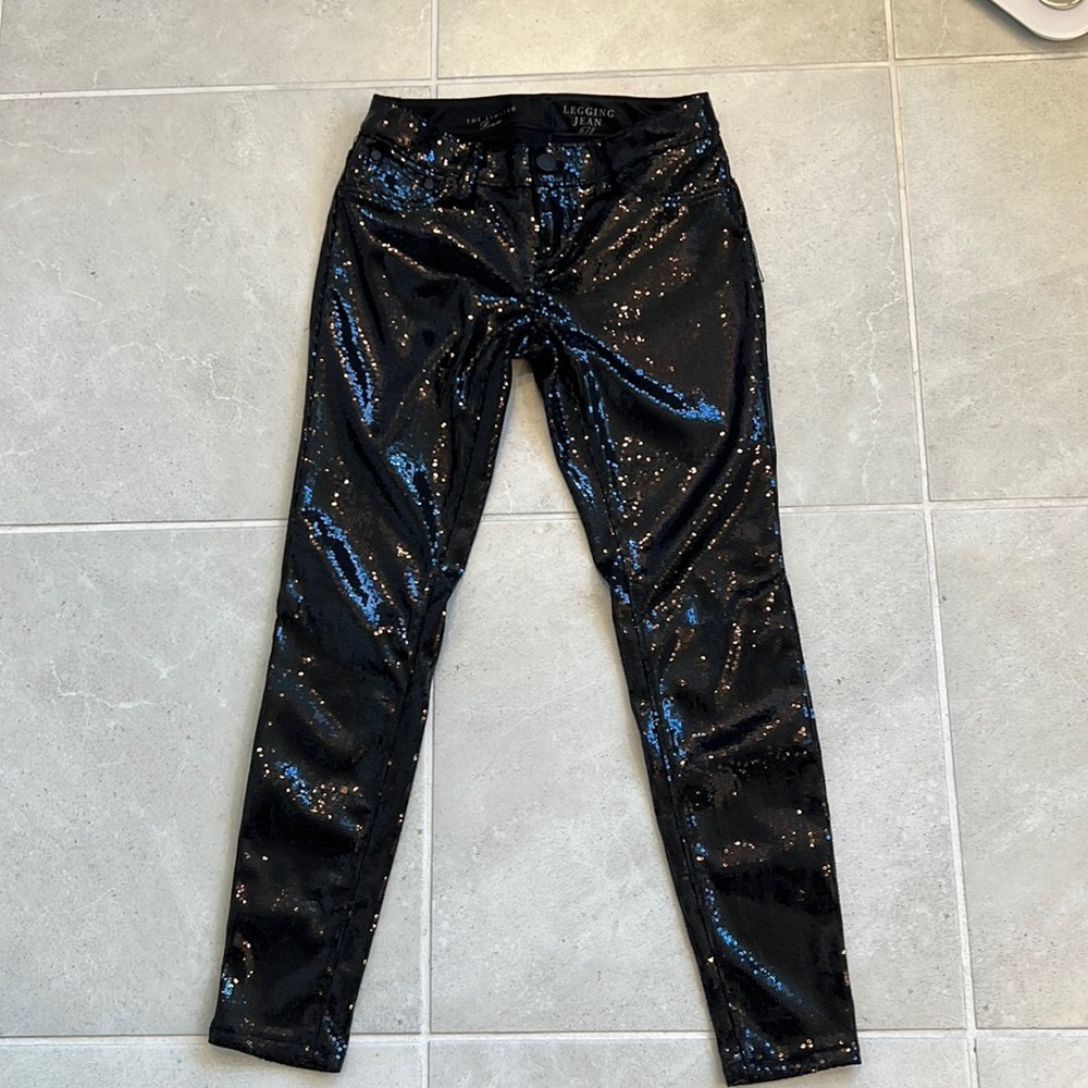 Limited sequin pants